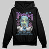 University Blue Sneakers DopeSkill Hoodie Sweatshirt Drip Harder Graphic Streetwear - black