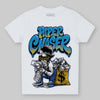 Royal Blue Sneakers DopeSkill Toddler Kids T-shirt Paper Chaser Boy Graphic Streetwear - White