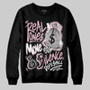 Jordan 5 OG “35th Anniversary” DopeSkill Sweatshirt Real Ones Move In Silence Graphic Streetwear - Black