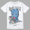 Jordan 9 Powder Blue DopeSkill T-Shirt Money Talks Graphic Streetwear - White