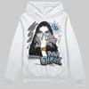 Jordan 5 Retro Wolf Grey (2026) DopeSkill Hoodie Sweatshirt NPC Graphic Streetwear - White