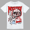 Jordan 11 Retro Cherry DopeSkill T-Shirt Mystery Ghostly Grasp Graphic Streetwear - White 