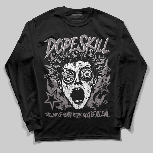 A Ma Maniére x Air Jordan 6 Retro “Smoky Mauve”⁠ DopeSkill Long Sleeve T-Shirt Root of Evil Graphic Streetwear - Black