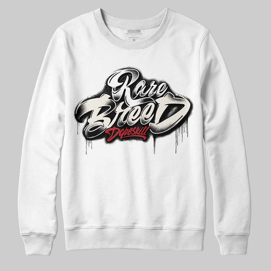 Nigel Sylvester x Jordan 1 Low OG “Nitro” DopeSkill Sweatshirt Rare Breed Type Graphic Streetwear - White
