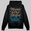 Jordan 3 GS “We Outside” DopeSkill Hoodie Sweatshirt Money Is Our Motive Typo Graphic Streetwear - black