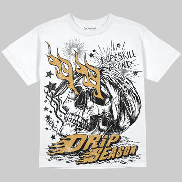 Jordan 11 "Gratitude" DopeSkill Oversize Print T-Shirt Drip Season Graphic Streetwear