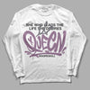 Jordan 2 “Mauve/Off-Noir” DopeSkill Long Sleeve T-Shirt Queen Graphic Streetwear - White 