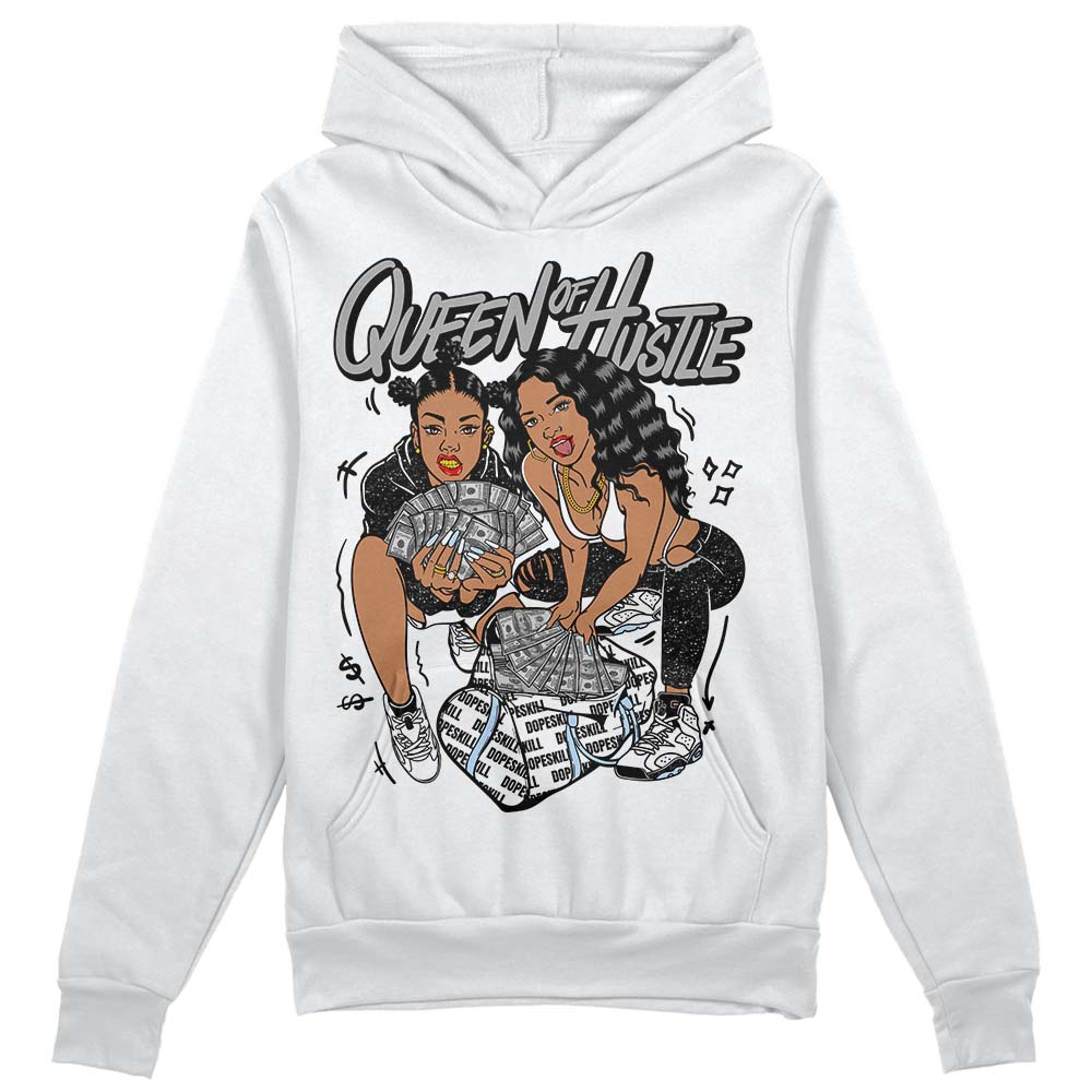 Jordan 6 “Reverse Oreo” DopeSkill Hoodie Sweatshirt Queen Of Hustle Graphic Streetwear - White