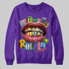 Picture Me Graphic DopeSkill Sweatshirt Streetwear - Purple