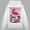 Valentine's Day Collection DopeSkill Hoodie Sweatshirt Trippin Graphic Streetwear - White 