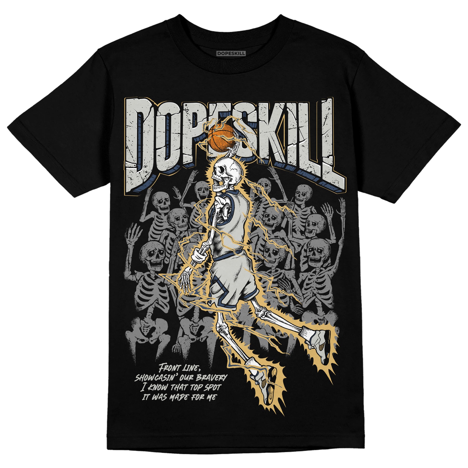 A Ma Maniere x Jordan 5 “Photon Dust” DopeSkill T-Shirt Thunder Dunk Graphic Streetwear - Black