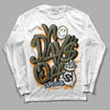 Jordan 5 "Olive" DopeSkill Long Sleeve T-Shirt No Days Off Graphic Streetwear - White