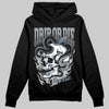 Jordan 5 Retro Wolf Grey (2026) DopeSkill Hoodie Sweatshirt Drip or Die Graphic Streetwear - Black