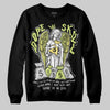 Jordan 4 GS “Light Lemon Twist” DopeSkill Sweatshirt Angels Graphic Streetwear - Black