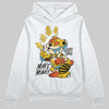 Yellow Sneakers DopeSkill Hoodie Sweatshirt Make Money Graphic Streetwear - White