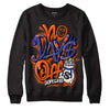 Dunk Low Futura Orange Blaze DopeSkill Sweatshirt No Days Off Graphic Streetwear - Black