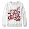 Jordan 1 Retro High OG “Team Red” DopeSkill Sweatshirt LOVE Graphic Streetwear - WHite