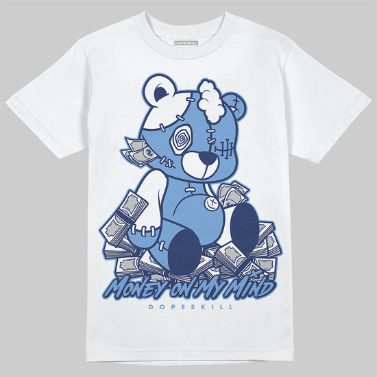 Jordan 1 High OG "Midnight Navy" DopeSkill T-Shirt MOMM Bear Graphic Streetwear - WHite