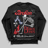 Jordan 3 “Seoul 2.0” DopeSkill Long Sleeve T-Shirt Broken Bones Graphic Streetwear - black