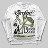 Jordan 11 “Inner Beast” DopeSkill Long Sleeve T-Shirt Broken Bones Graphic Streetwear - White