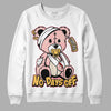 Jordan 3 GS “Red Stardust” DopeSkill Sweatshirt Hurt Bear Graphic Streetwear - White 