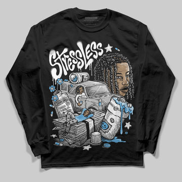 Jordan 10 OG “Steel” DopeSkill Long Sleeve T-Shirt Stressless Graphic Streetwear - Black