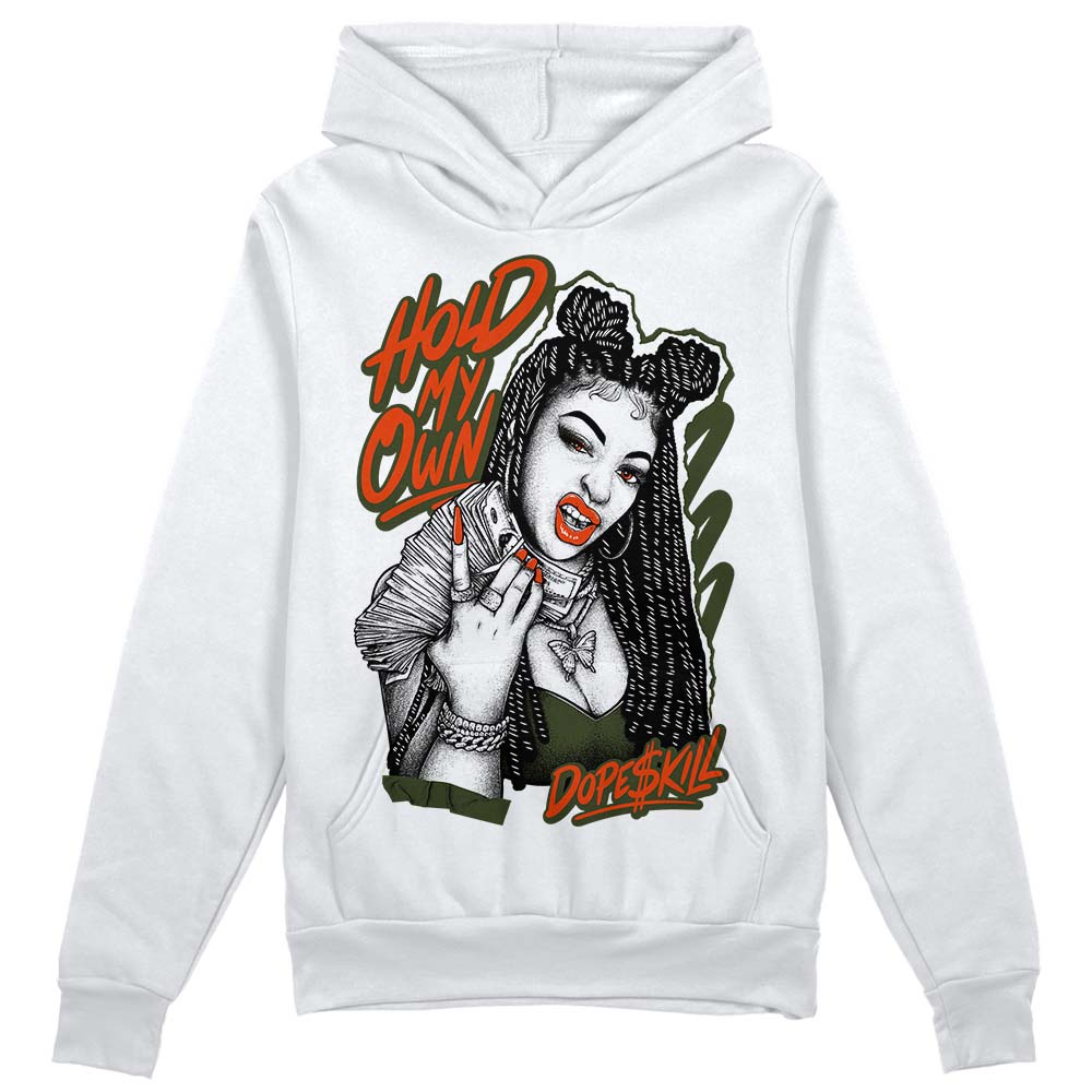 Olive Sneakers DopeSkill Hoodie Sweatshirt New H.M.O Graphic Streetwear - WHite