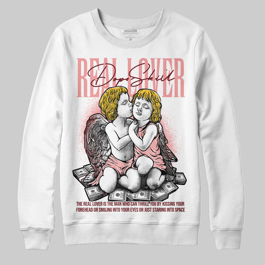 Jordan 3 Retro Valentine's Day Treat Yourself (2025) DopeSkill Sweatshirt Real Lover Graphic Streetwear - White