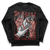 Jordan 13 “Dune Red” DopeSkill Long Sleeve T-Shirt Gotta Lotta Means Graphic Streetwear - Black