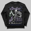 Jordan 1 Retro Low OG Zion Williamson Voodoo Alternate DopeSkill Long Sleeve T-Shirt Broken Bones Graphic Streetwear - Black