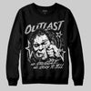 Grey Sneakers DopeSkill Sweatshirt Outlast Graphic Streetwear - black