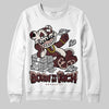 Jordan 11 “China” DopeSkill Sweatshirt Born To Be Rich Graphic Streetwear - White
