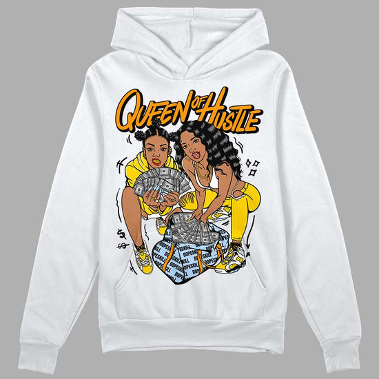 Jordan 6 “Yellow Ochre” DopeSkill Hoodie Sweatshirt Queen Of Hustle Graphic Streetwear - White