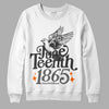 Jordan 3 Retro 'Fear Pack' DopeSkill Sweatshirt Juneteenth 1865 Graphic Streetwear - White