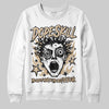 TAN Sneakers DopeSkill Sweatshirt Root of Evil Graphic Streetwear - White 