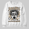 TAN Sneakers DopeSkill Sweatshirt Root of Evil Graphic Streetwear - White
