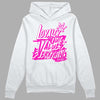 Dunk Low GS “Active Fuchsia” DopeSkill Hoodie Sweatshirt LOVE Graphic Streetwear - White