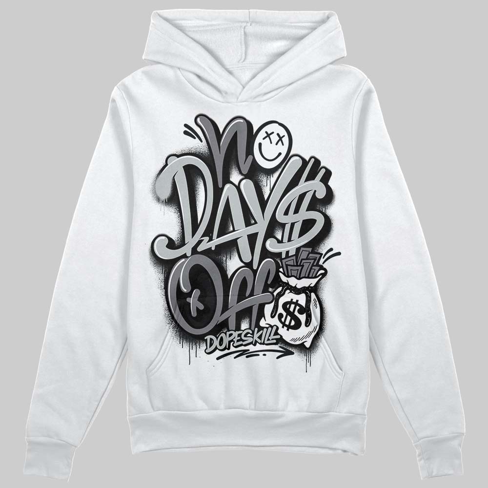 Jordan 4 “Fear” DopeSkill Hoodie Sweatshirt No Days Off Graphic Streetwear - White