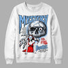 Jordan 9 Powder Blue DopeSkill Sweatshirt Mystery Ghostly Grasp Graphic Streetwear - White