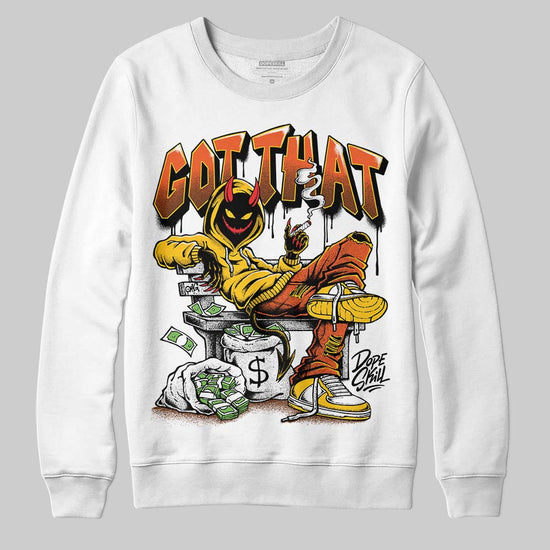 Yellow Sneakers DopeSkill Sweatshirt Got That Graphic Streetwear - White