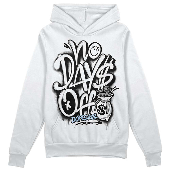 Jordan 6 “Reverse Oreo” DopeSkill Hoodie Sweatshirt No Days Off Graphic Streetwear - White