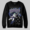Jordan 1 Retro Low OG Zion Williamson Voodoo Alternate DopeSkill Sweatshirt Nevermind Graphic Streetwear - Black