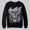 Jordan 3 "Midnight Navy" DopeSkill Sweatshirt Heartless Graphic Streetwear - Black