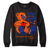 Dunk Low Futura Orange Blaze DopeSkill Sweatshirt Love Kills Graphic Streetwear - Black