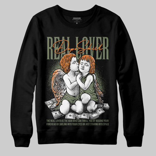 Jordan 4 Retro OG SP Undefeated (2025) DopeSkill Sweatshirt Real Lover Graphic Streetwear - Black
