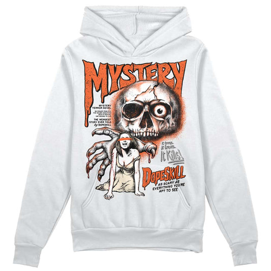 Jordan 3 Georgia Peach DopeSkill Hoodie Sweatshirt Mystery Ghostly Grasp Graphic Streetwear - White