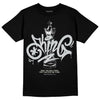 Jordan 1 Retro Low OG Black Cement DopeSkill T-Shirt King Chess Graphic Streetwear - Black