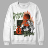 Olive Sneakers DopeSkill Sweatshirt Drip'n Never Tripp'n Graphic Streetwear - White