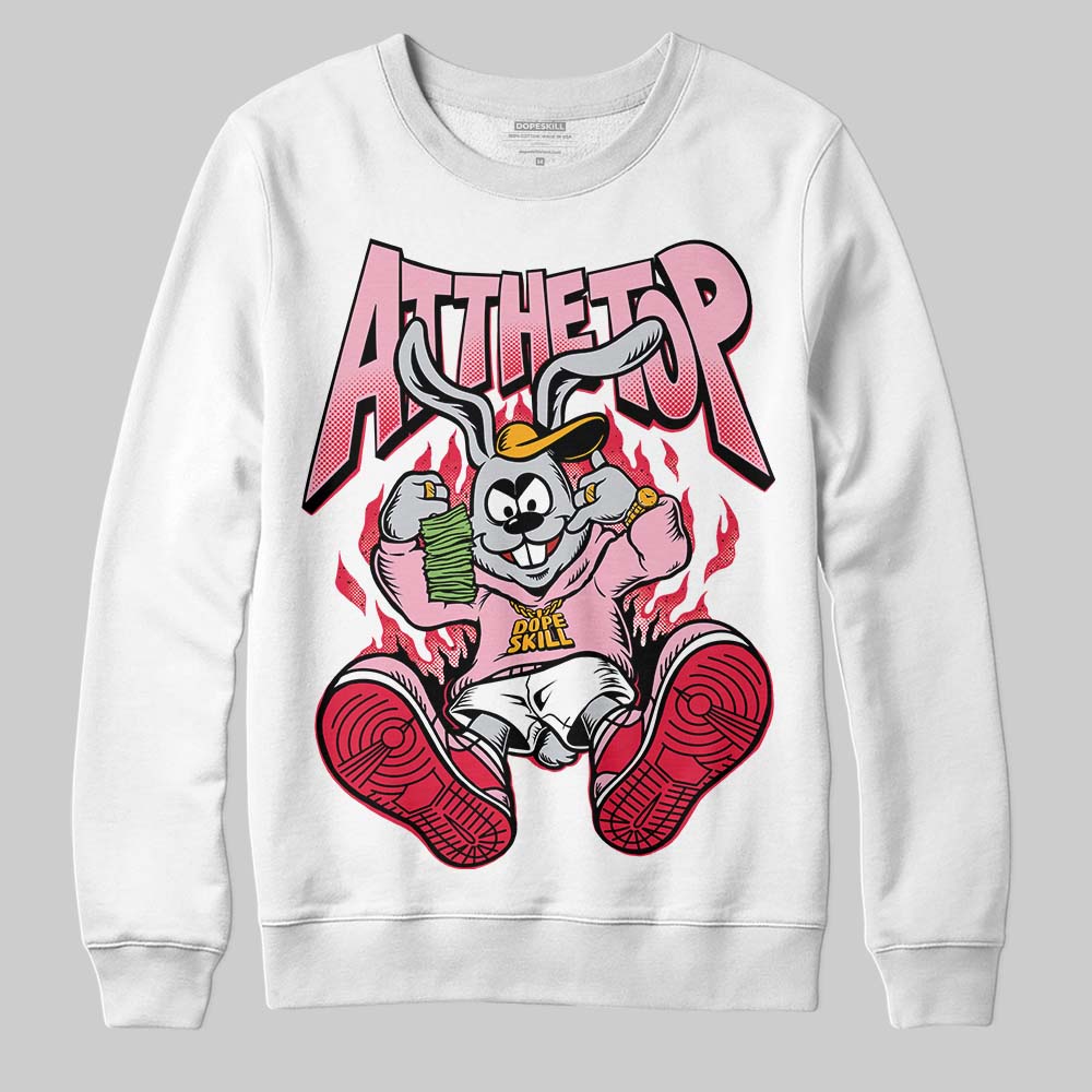 Dunk Low Valentine's Day (2026) DopeSkill Sweatshirt At The Top Graphic Streetwear - White