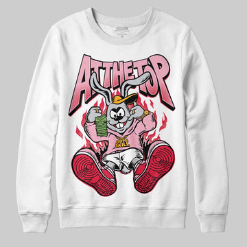 Dunk Low Valentine's Day (2026) DopeSkill Sweatshirt At The Top Graphic Streetwear - White